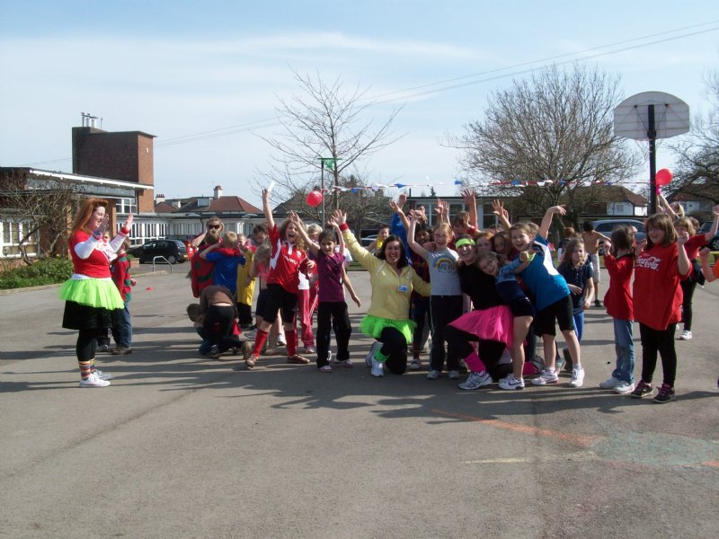 Sport relief at Fairfield