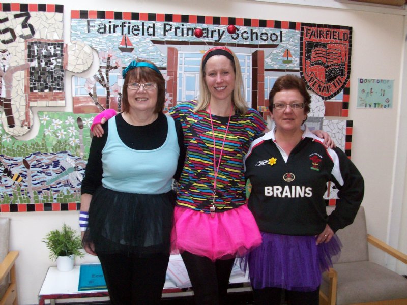 Sport relief at Fairfield