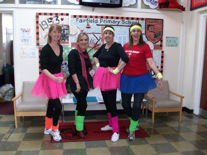 Sport relief at Fairfield